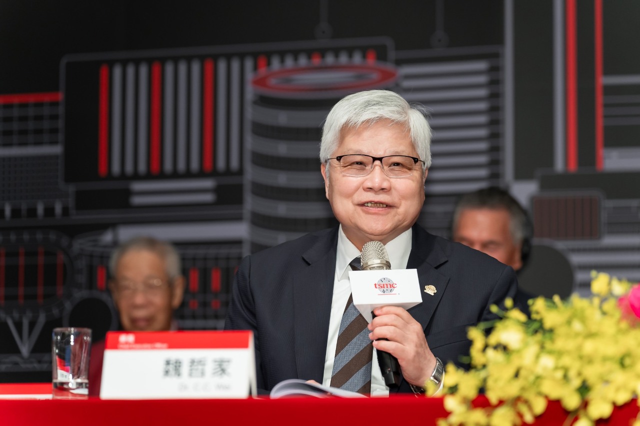 魏哲家：台積電穩健成長 先進製程銷售比重拚8成