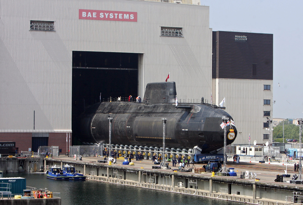 英新一代核潛艦造船廠大火 警方：無核子事故威脅
