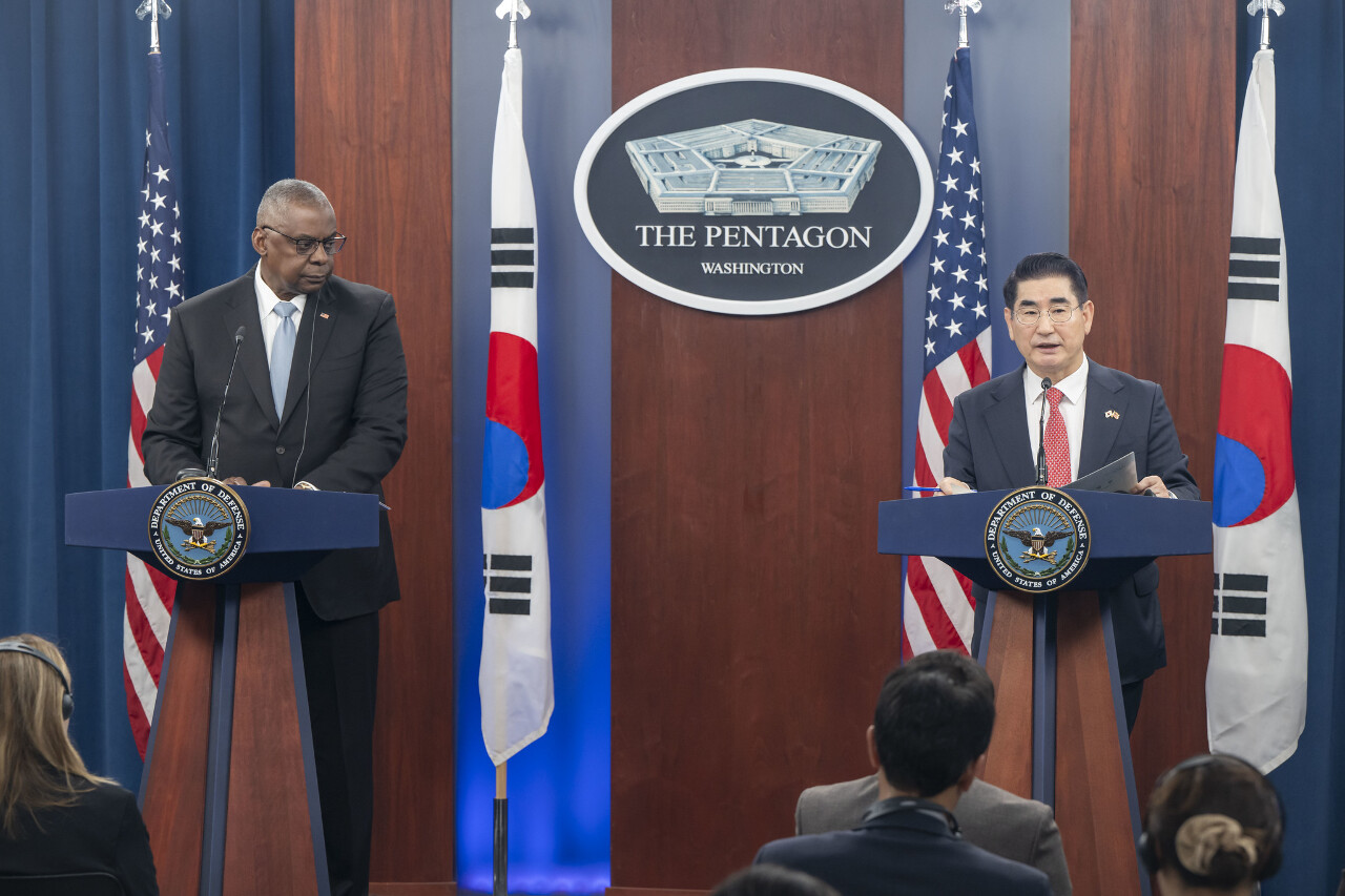 安全威脅升級 美韓防長籲北韓軍撤離俄羅斯