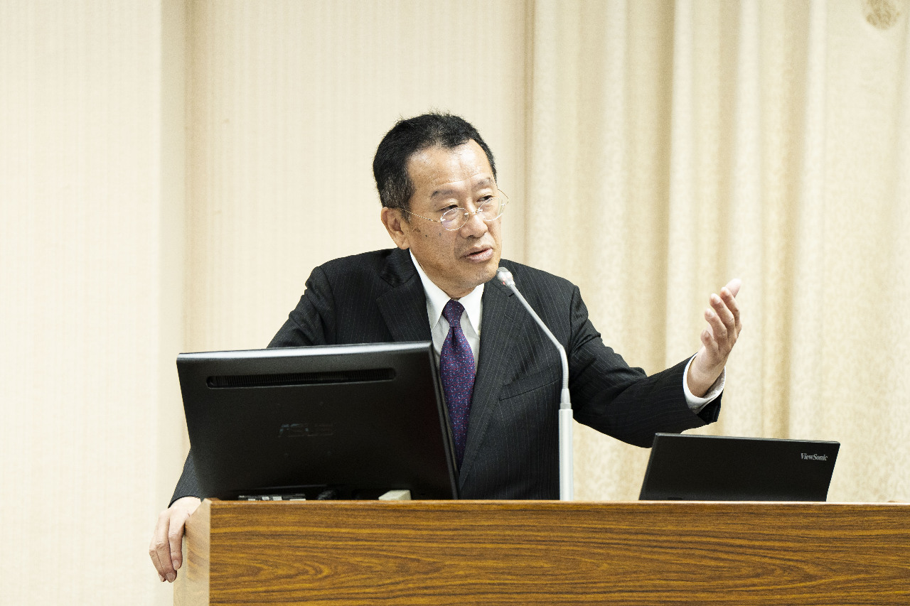 川普「美國優先」政策 顧立雄強調：台美有共同利益基礎 不容許台海衝突發生