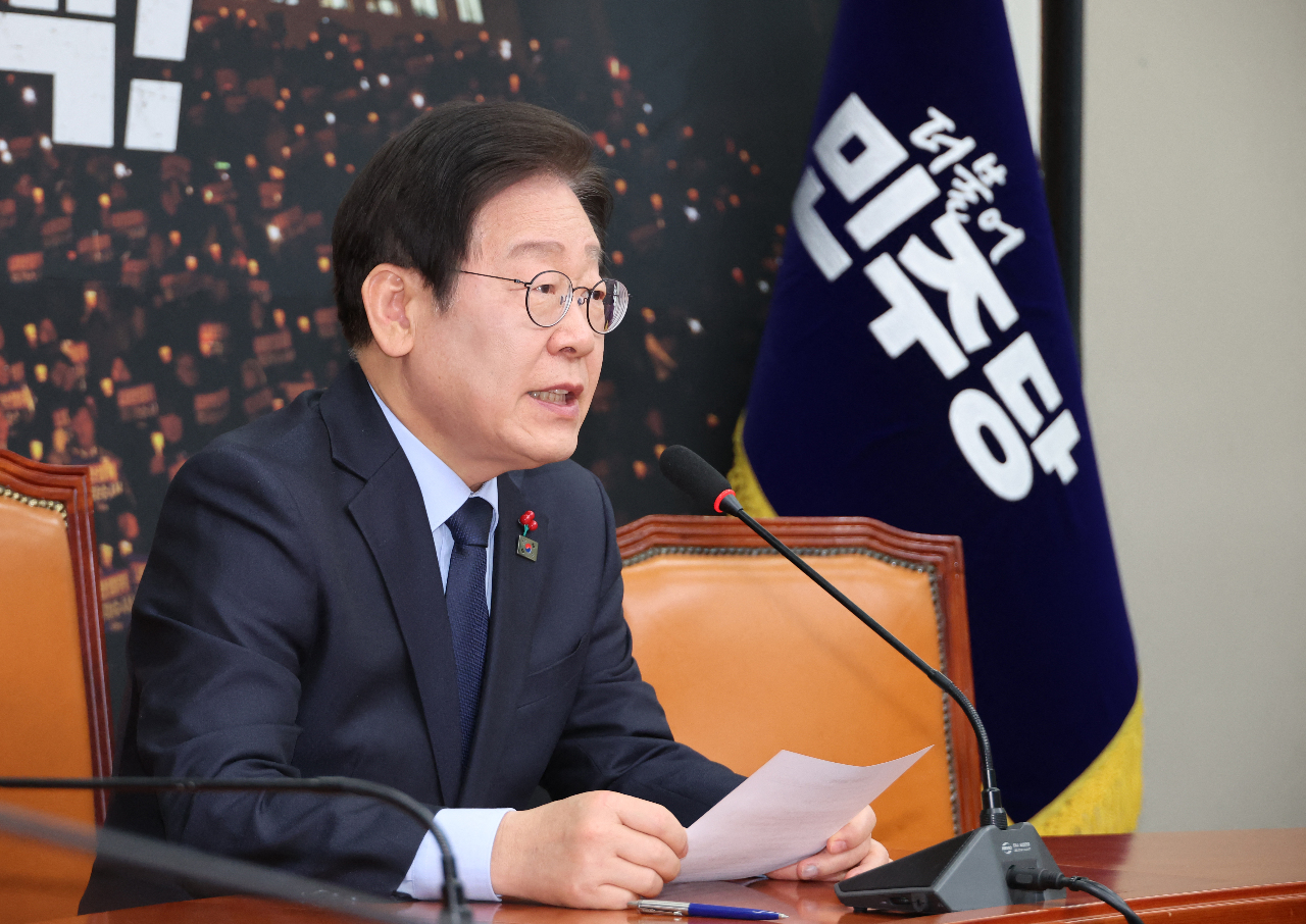 韓最大在野黨黨魁李在明涉違反選舉法 二審改判無罪