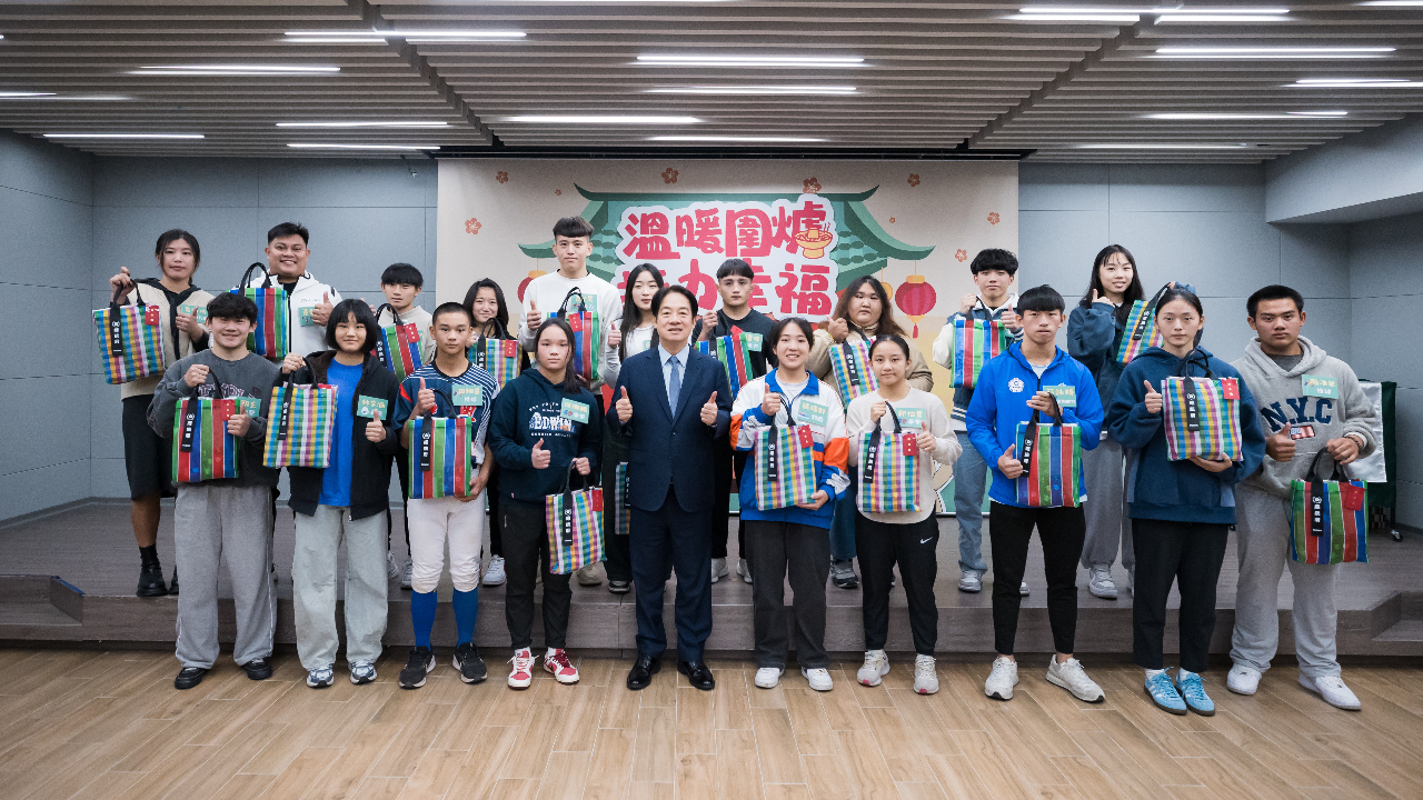總統：運動部預計今年掛牌 百億青年圓夢基金近日公布實施