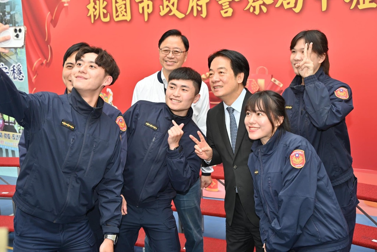 時隔9年台灣燈會回歸桃園 總統勗勉警消祝平安順利成功