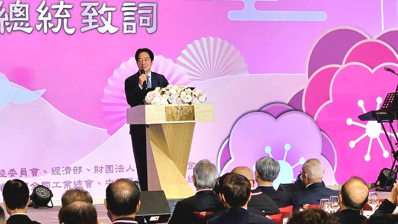 總統出席台商春節活動 強調會穩定利率、匯率、物價