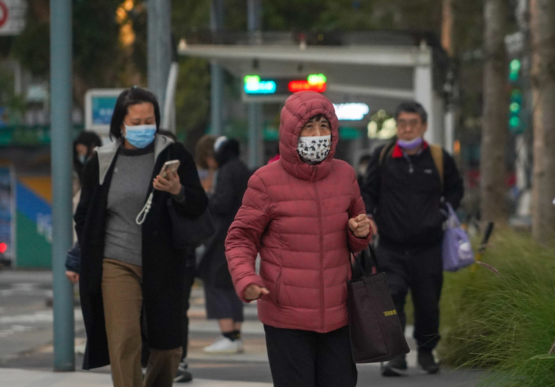 低溫特報 16日起竹苗局部地區10度以下