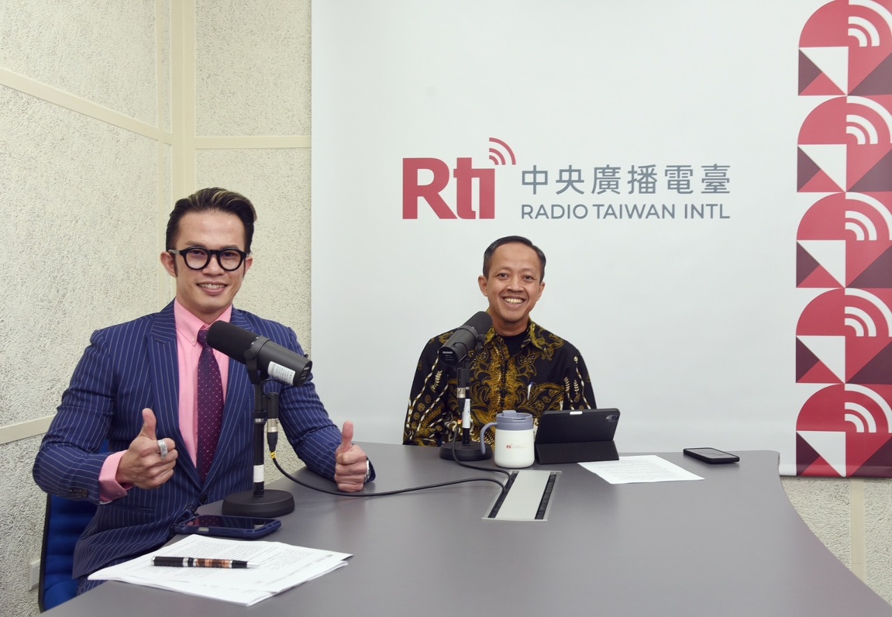 新任印尼駐台代表艾吏福接受央廣專訪 3/1節目正式上線