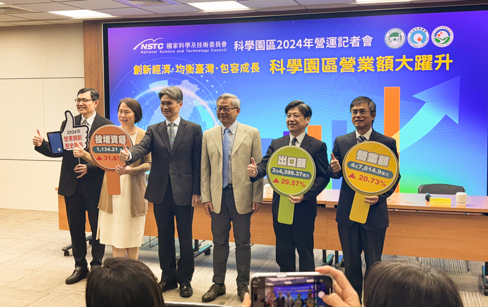 2024科學園區營業額4.76兆創高 國科會看好今年持續成長