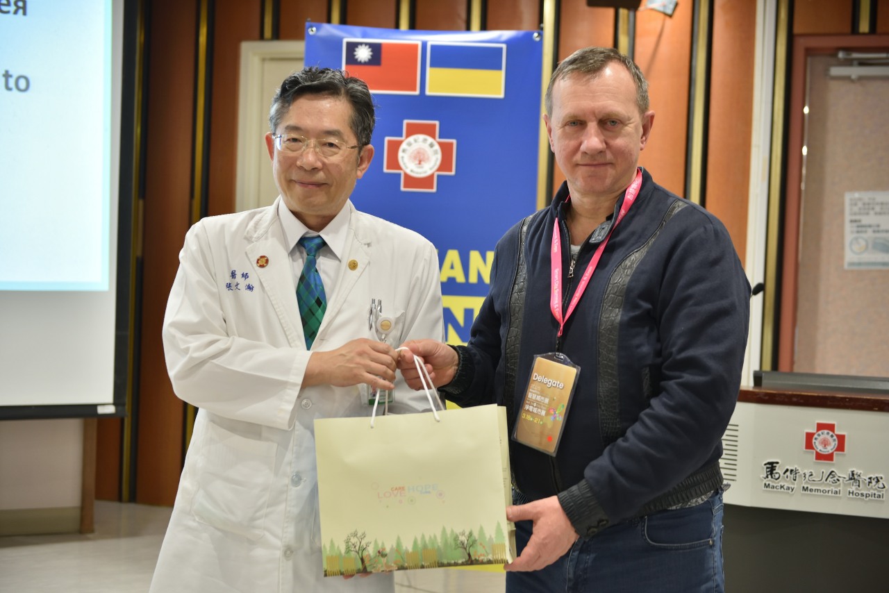烏克蘭10城市正副首長參訪馬偕醫院 深化台烏智慧醫療與人道援助合作