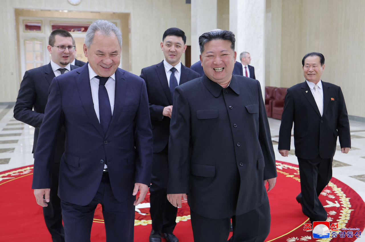 金正恩會見蕭依古 重申支持俄羅斯維護國家主權