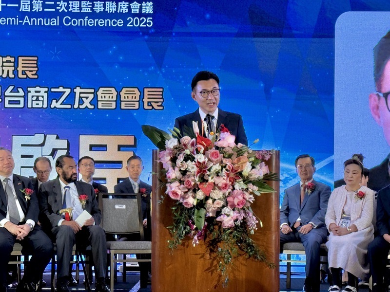 赴美出席台商年會 江啟臣：台灣德州將增直航點