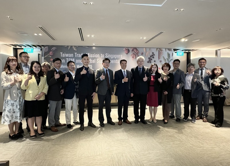 台灣生技業者赴新加坡 推廣中醫藥優勢盼深化市場