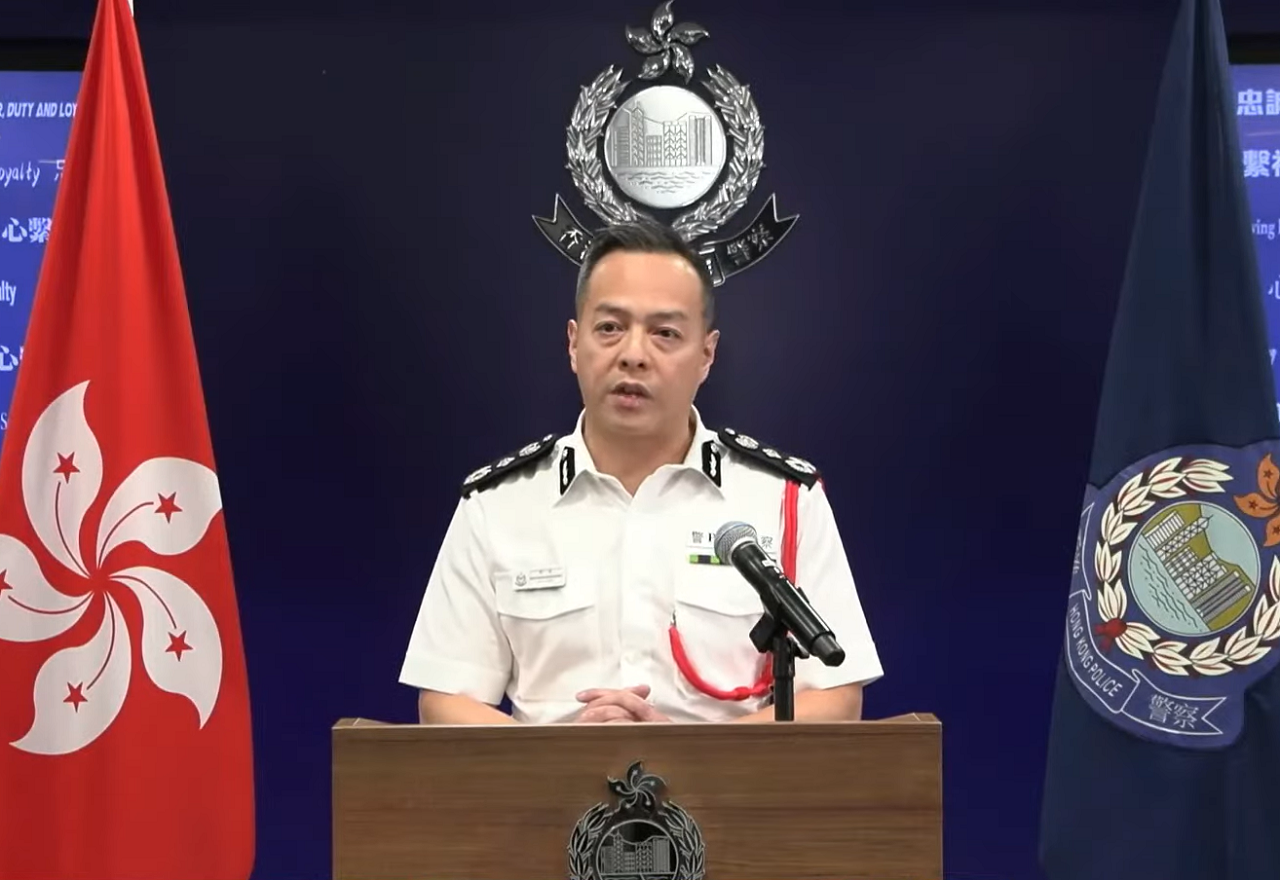 香港新警務處長指社會存在軟對抗 又批評美制裁
