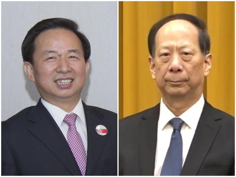 中共官方證實 石泰峰李干杰部長職務對調