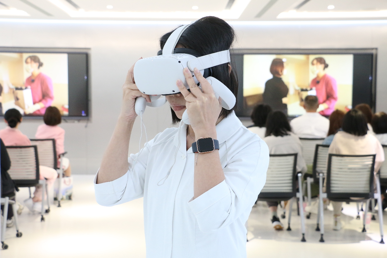 臨終護理教育 北醫大發表VR照護影片