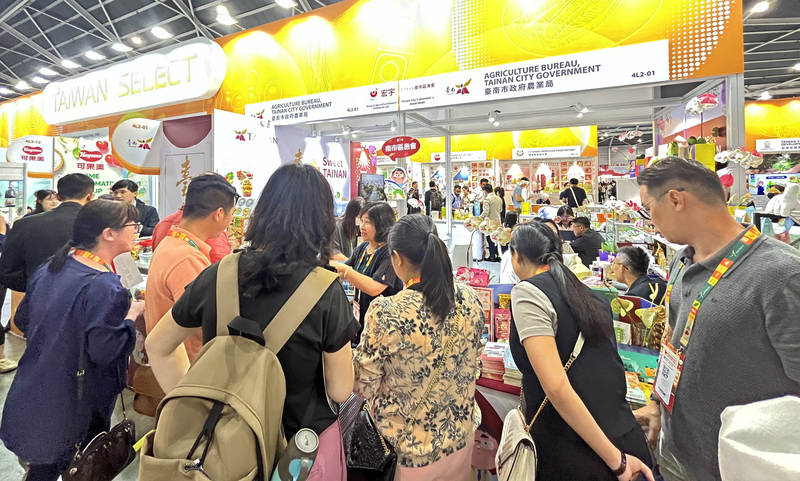 新加坡食品展行銷 台南攤位訂單初估3億元