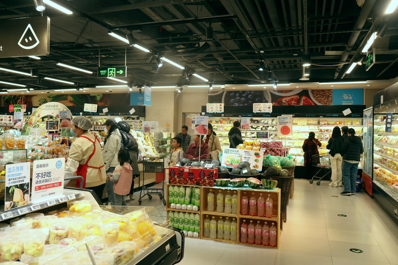 北京極端大風民眾搶購物資 官方：貨源充足