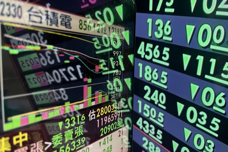 中面對美關稅至245%、輝達輸中晶片受阻 台股又重摔