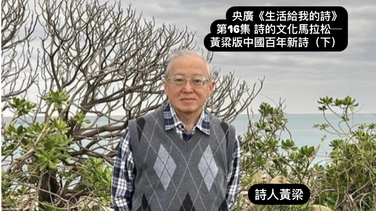 詩人．鴻鴻談  黃梁版中國百年新詩(下)