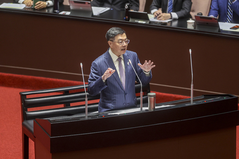 卓榮泰：台灣不能有戰後英雄 而是帶領台灣走向和平的國家領導人