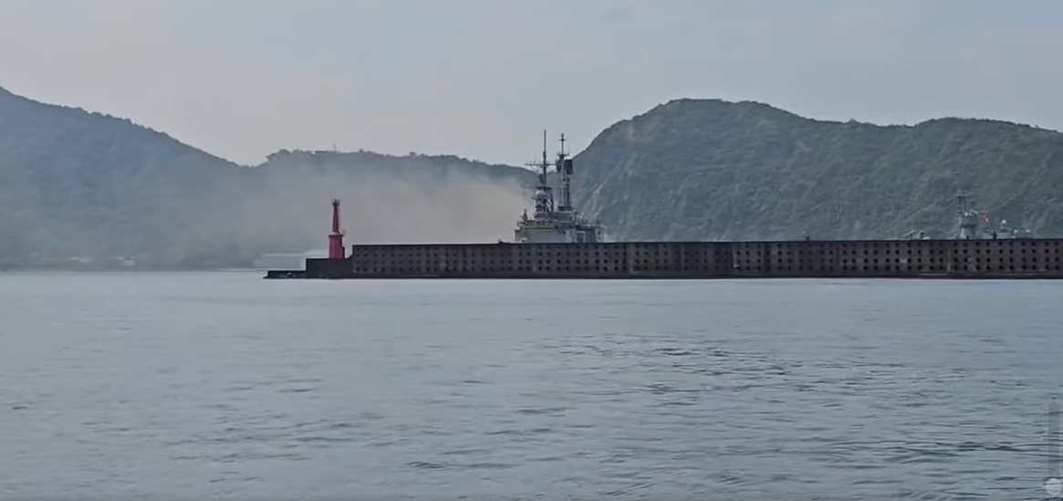 基隆級「馬公艦」驚傳火警 海軍：無人員傷亡 事故原因待釐清