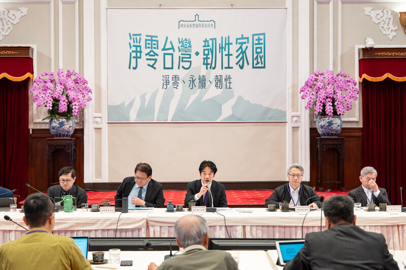 總統：打造「綠色台灣品牌」 以循環經濟抵禦國際碳關稅與非關稅壁壘