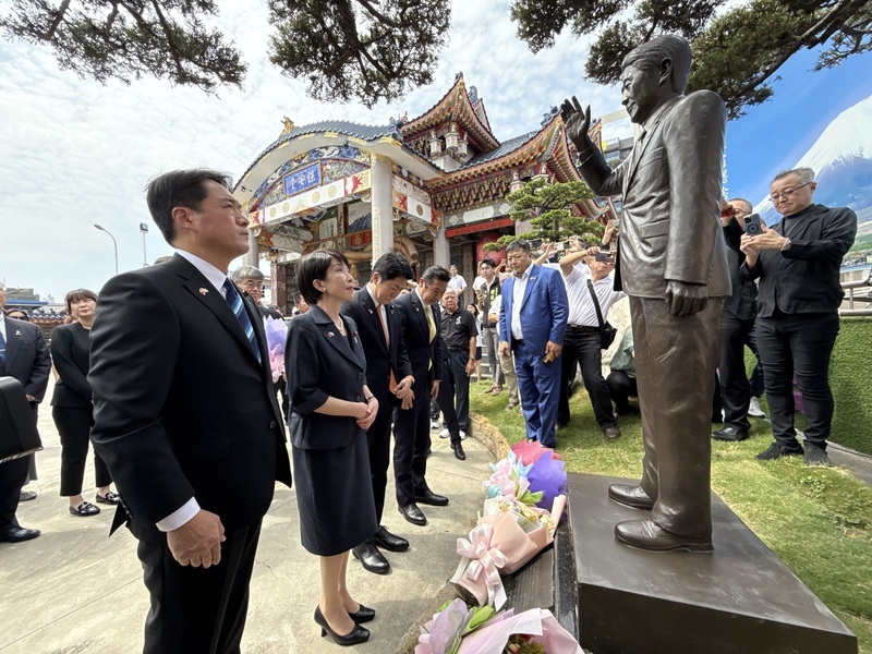 高雄安倍紀念公園揭牌 高市早苗：致力台日友好