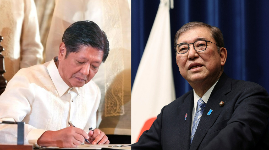 石破茂會見小馬可仕 將談中國南海侵略行為與川普關稅