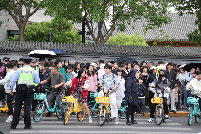 中國五一長假結束 國內遊客出遊總花費年增8%