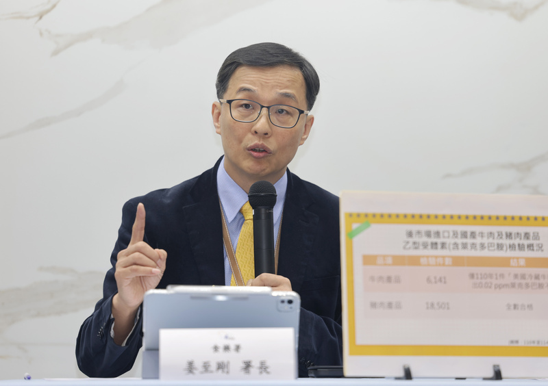 食藥署長：新增2批澳洲豬腳檢出萊劑 未超標