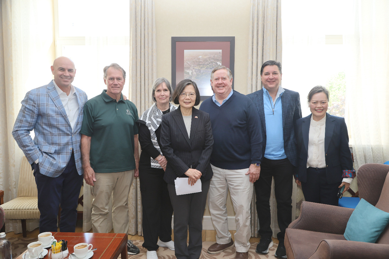 美方主動邀約 蔡英文在立陶宛與美國議員交流