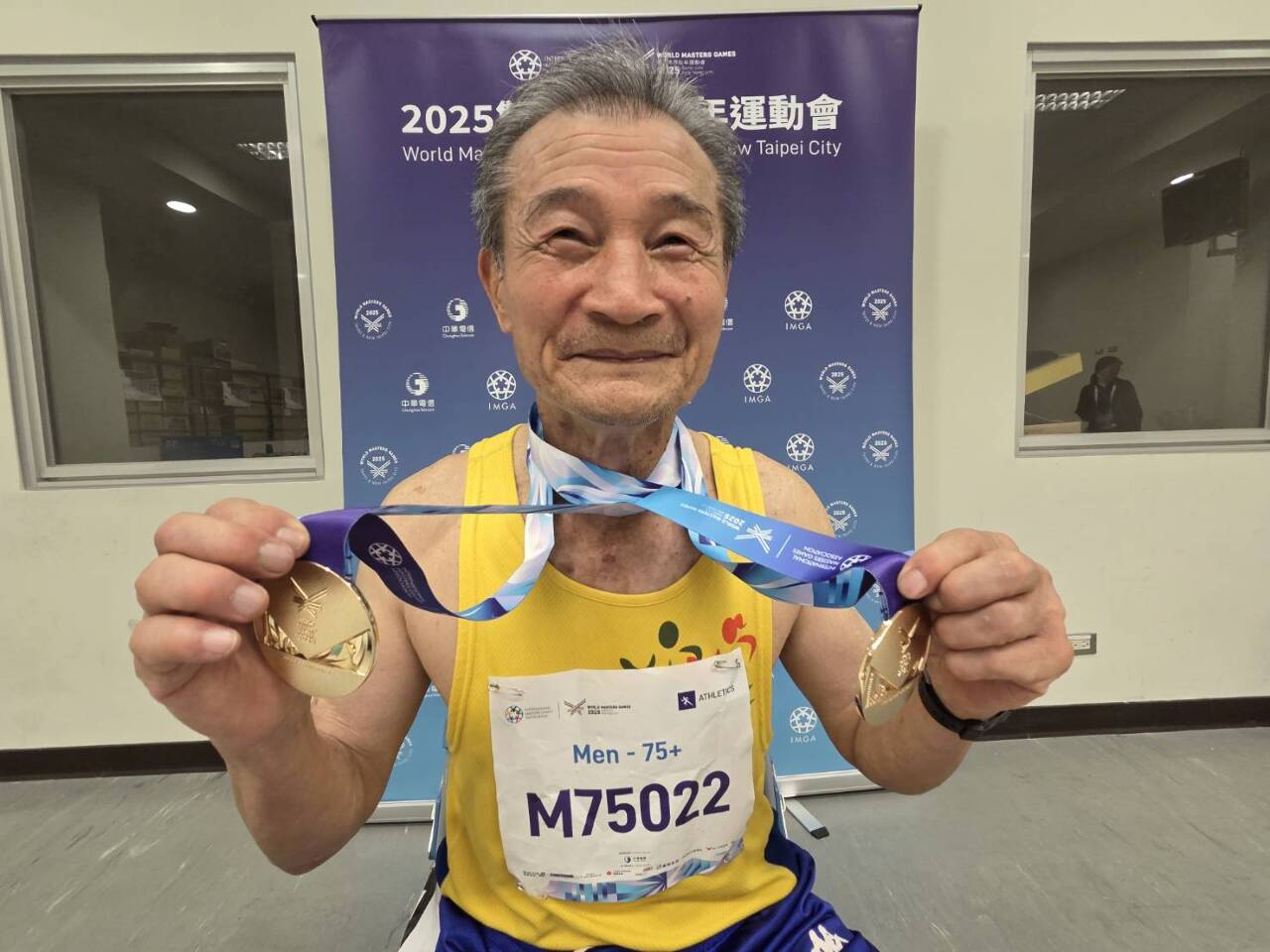 78歲撐竿跳奪金 鄭清榮抗老心法：能走能跑，才不會進長照