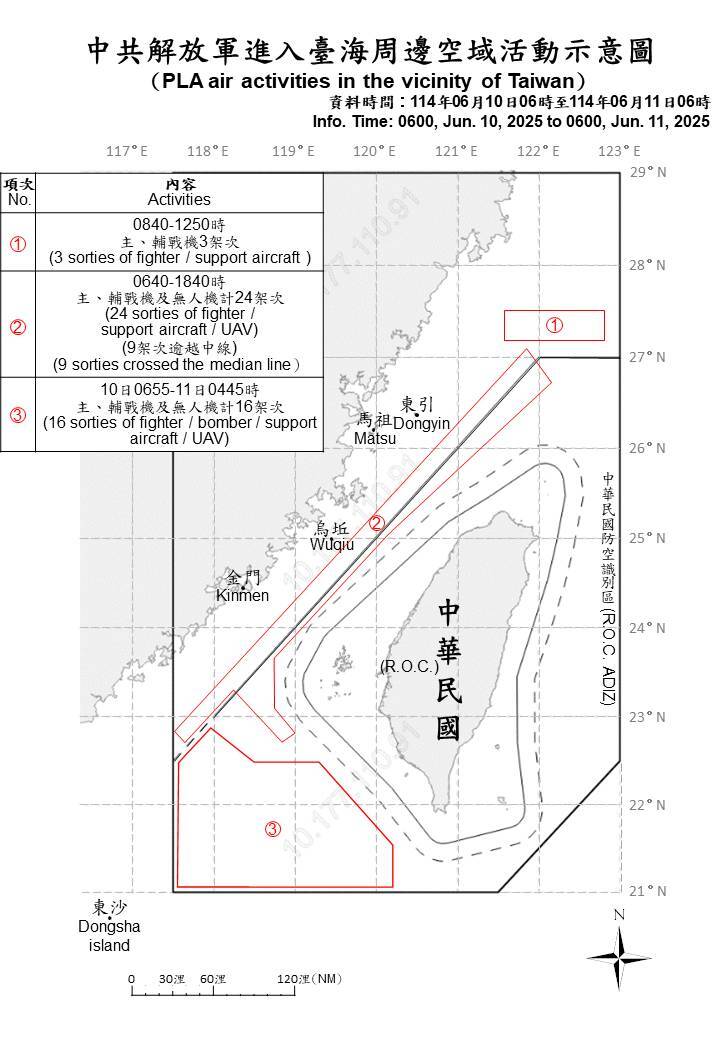 共軍49機艦擾台 國軍嚴密監控