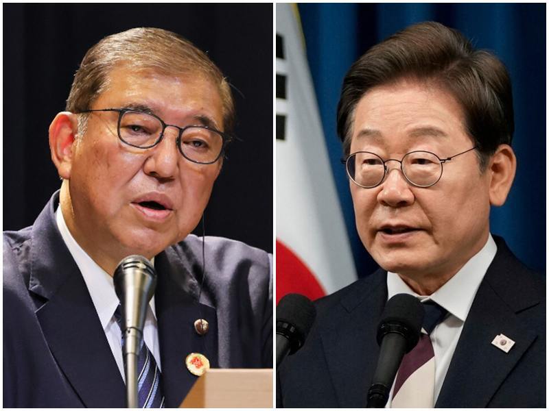 日韓將舉行領袖會談 李在明、石破茂首度會面