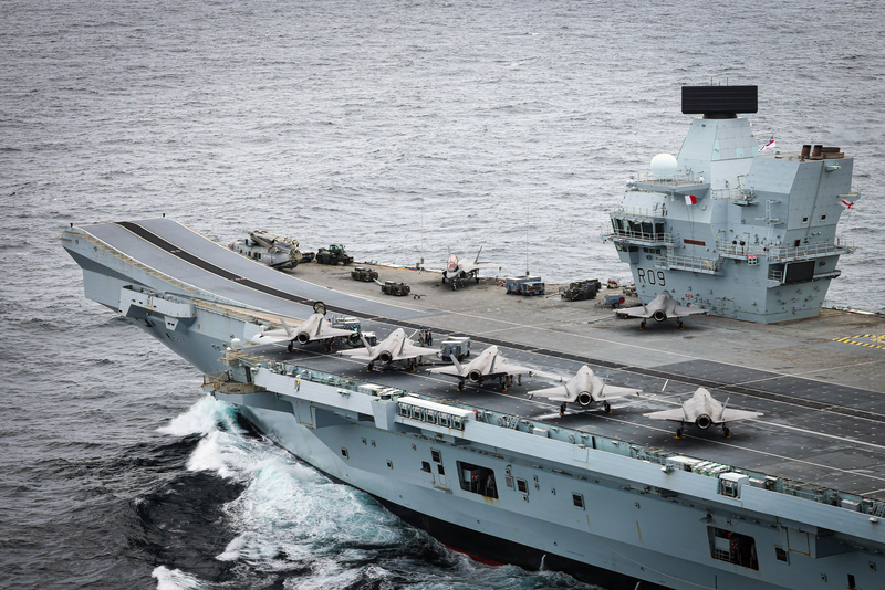 英航艦打擊群入印太 將靠港訪問日韓星澳印尼印度