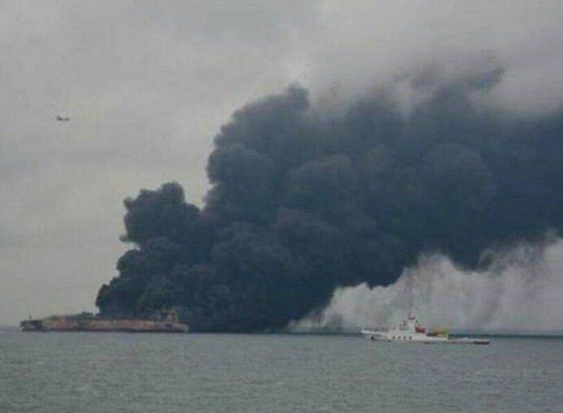 以伊衝突之際 荷莫茲海峽附近的阿聯外海船隻相撞